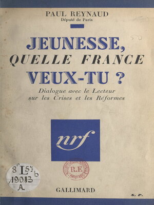 cover image of Jeunesse, quelle France veux-tu ?